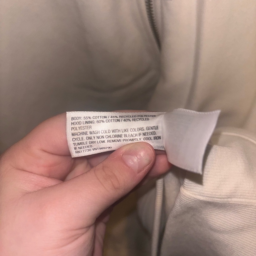 Universal Thread White Zip-Up Hoodie - Picture 5 of 5